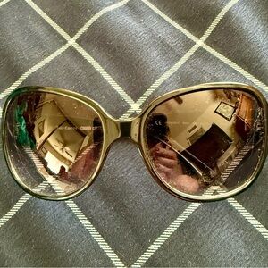 Juicy Couture Gold-Toned Sunglasses